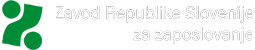 Zavod Republike Slovenije za zapošljavanje logo white 255x50